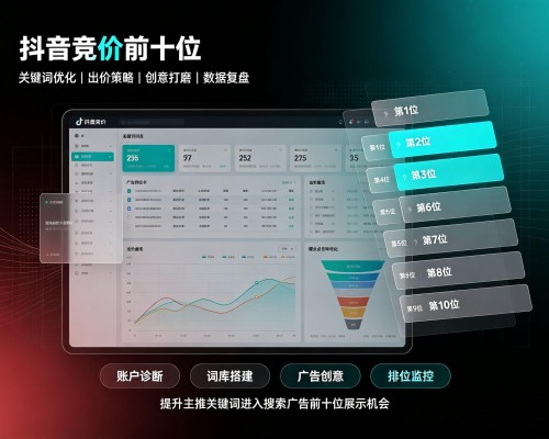 汤原抖音搜索竞价